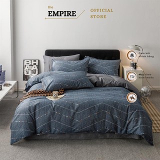 Bộ chăn ga gối đệm cotton set 4 món cao cấp EMPIRE chăn trần bông - EMPIRE | Bedding & Decor