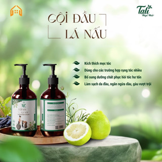 Combo 2 dầu gội LÁ NẦU TALI thơm như bàn tay mẹ nấu, từ thảo dược giúp giảm rụng tóc, giảm gàu,kích thích mọc tóc