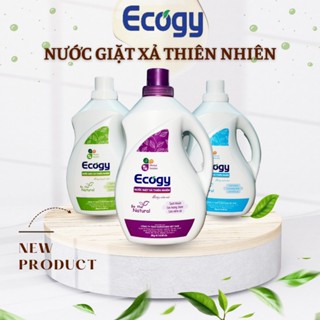   NEW  Nước giặt xả thiên ECOGY 2Kg chất tẩy từ Enzym thiên nhiên; An toàn với quần áo của bé & người lớn thơm dịu nhẹ 