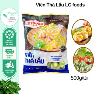 Viên thả lẩu lc foods 500g/túi, giao hỏa tốc hn