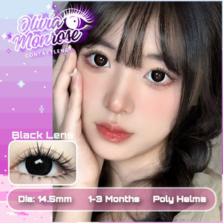 10 mẫu lens đen giãn tròng to full cận từ 0 đến 7.5 độ