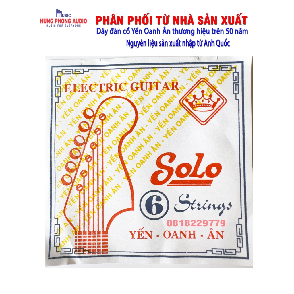 Dây đàn guitar cổ Yến Oanh số 6
