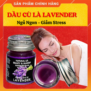 Dầu cù là giúp ngủ ngon giảm stress - dầu cù là lavender sleep balm thái lan