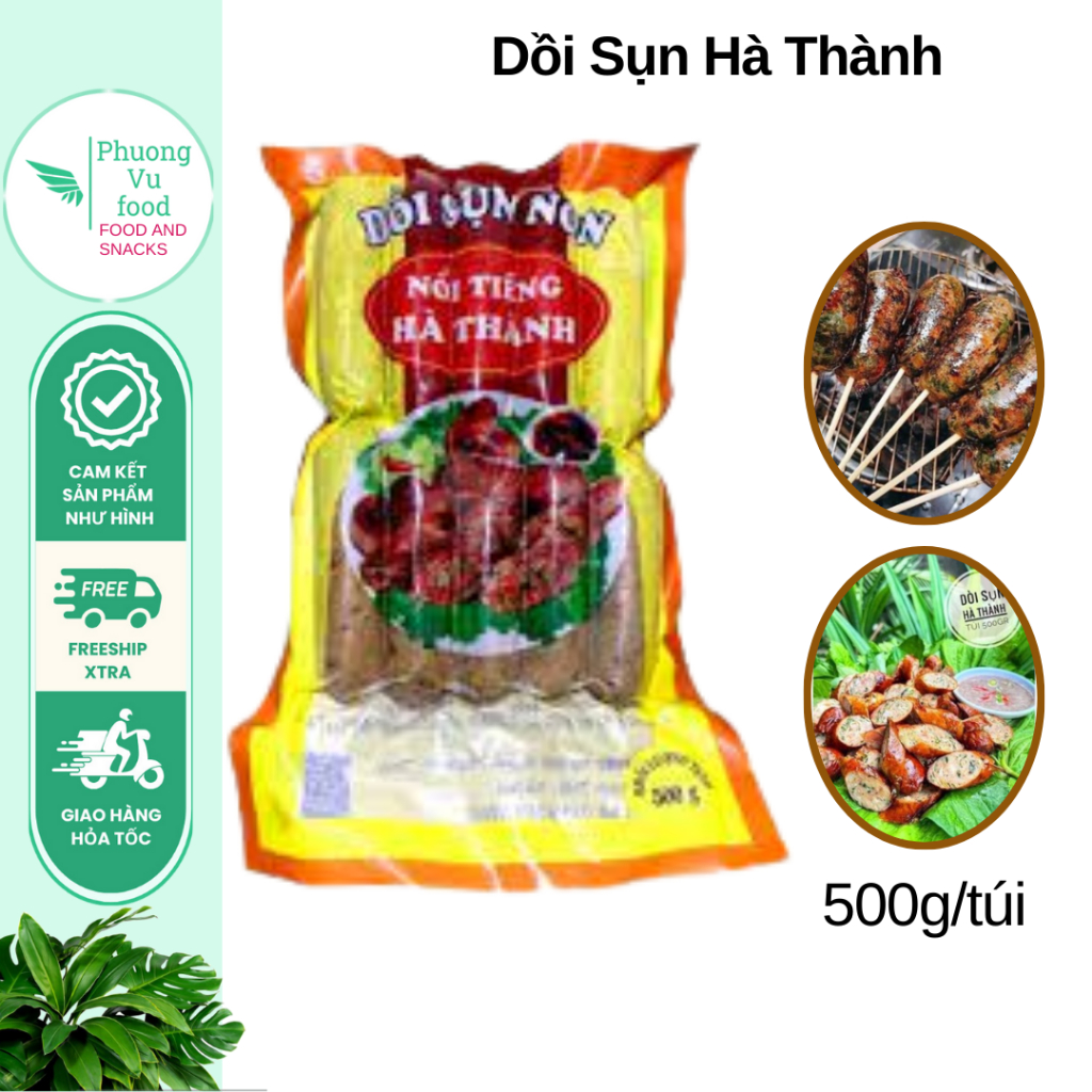 Dồi sụn hà thành 500g/túi (chỉ giao Hà Nội, hoả tốc)