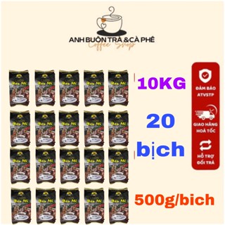 10KG CÀ PHÊ CHỒN BAN MÊ CHỒN ĐEN (20 GÓI 500G)