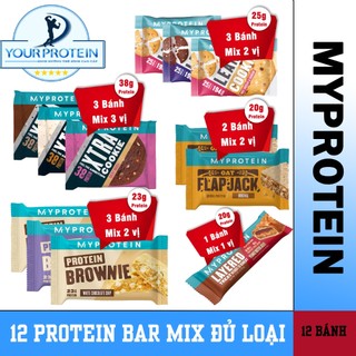 Bánh protein bar mix nhiều loại - bổ sung protein hằng ngày