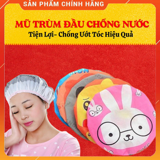 Mũ Trùm Đầu Chống Nước Khi Tắm Dùng Được Nhiều Lần