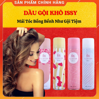 Dầu Gội Khô Issy Dạng Xịt Không Bết Dính Giúp Tóc Bồng Bềnh Mượt Mà Nội Địa Trung 150ml
