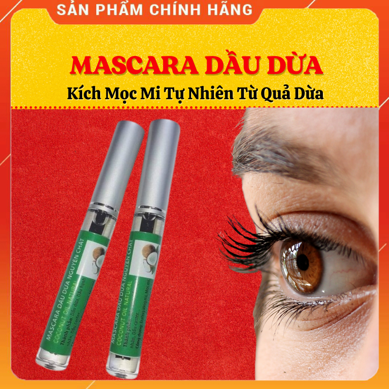 Mascara Dầu Dừa Mọc Dài Mi