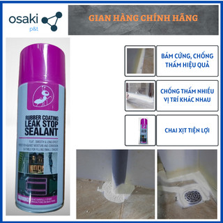 Chai xịt chống thấm, Bình xịt chống thấm, xịt chống dột PISMIRE, Trắng sữa