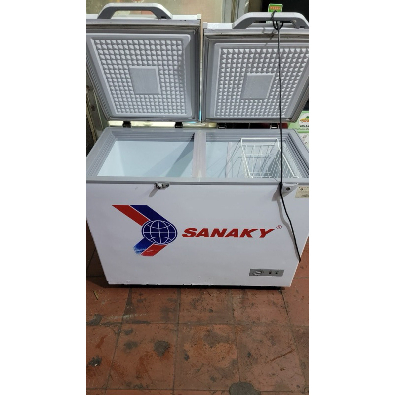 Thanh lý tủ đông suốt Sanaky 280 lít giá rẻ chỉ giao HCM, Long An, Bình Dương, Biên Hoà Đồng Nai chat trước khi đặt