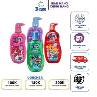Sữa tắm gội d-nee kid thái lan cho bé 600ml..!