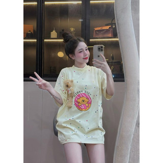 Áo thun 13DE kèm gấu BIGSIZE 60kg - 110kg[ Hàng QC chất cotton mềm mát - hàng bo cổ đẹp ]