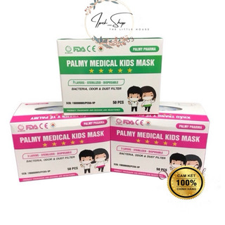 Khẩu trang y tế PALMY trẻ em cao cấp hộp 50 chiếc - Ipek_Shop