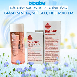[NHẬP KHẨU CHÍNH HÃNG] Dầu Chăm Sóc Da Bio-Oil Giúp Giảm Rạn Da, Mờ Sẹo, Đều Màu Da
