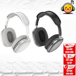 Tai nghe bluetooth chụp tai P9 Max có micro đàm thoại,tai nghe không dây hỗ trợ thẻ nhớ kết nối tốt âm thanh chuẩn có BH