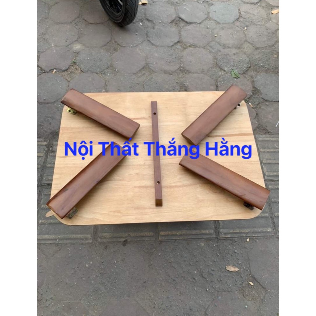 Bàn gỗ cao su gấp gọn( HOẢ TỐC 1 GIỜ)