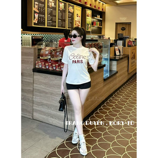 Áo Phông Chữ Ce Lin Form Vừa