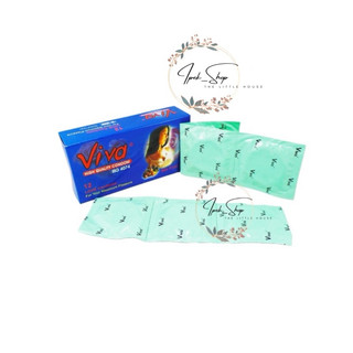 Bao cao su VIVA có gai và hương tự nhiên của hoa và trái cây - Hộp 12 Pcs - Ipek_Shop