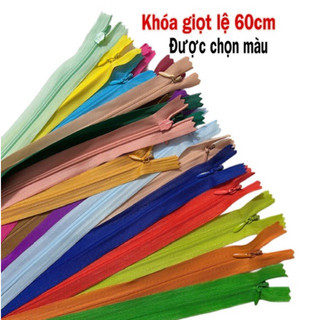 Khoá giọt lệ 60cm kcc,dây kéo giọt mưa