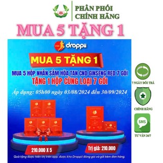 Nhân sâm canada hòa tan cnd ginseng red bổ thân, tăng cường sức khỏe