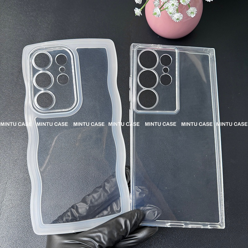 Ốp dẻo viền gợn sóng viền camera Samsung Galaxy S24Ultra 5G / S24 Ultra 5G / S24ultra