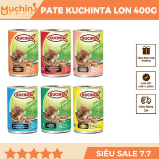 Pate Kuchinta cho mèo mọi lứa tuổi lon 400g - Muchinshop