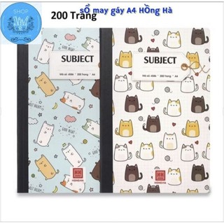 Sổ may gáy a4 hồng hà 200tr/260tr/300tr/360tr/420tr_vở viết cho học sinh,sinh viên