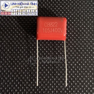 Túi 10 cái TỤ CBB 400V 105J 105K 400V