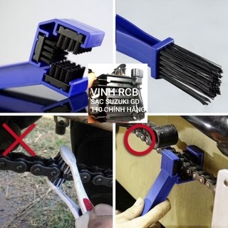 Chổi chuyen dụng vệ sinh sên xe máy