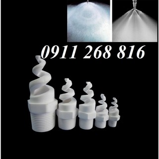 béc phun xoắn ốc phi 21mm nhựa