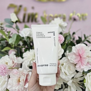 Sữa rửa mặt Innisfree DÀNH CHO NAM làm sạch sâu ngăn ngừa mụn thay bọt cạo râu Innisfree Forest For Men Saving