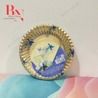 Đĩa Giấy Dùng Một Lần Mpet Vàng 16cm ( 20 Cái)