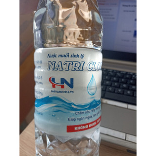 Nước muối sinh lý 0.9% chai  1 LÍT