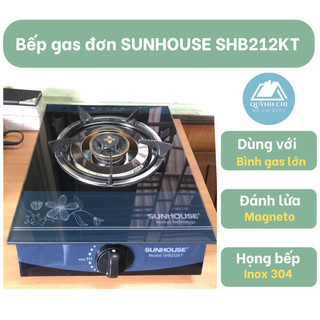 Bếp gas đơn SUNHOUSE SHB212KT [Chính hãng] - Bảo hành 12 tháng