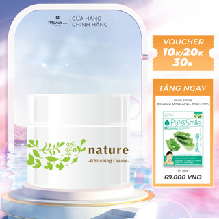 Kem dưỡng da ban đêm Nhật Bản Naris Nature Whitening Cream (50g)