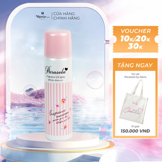 Xịt Chống Nắng Naris Cosmetics Dưỡng Sáng Da Parasola UV Spray SPF50+ PA++++ 90g
