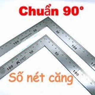 Thước ke góc vuông 90 ĐỘ INOX. Kapusi - JAPAN