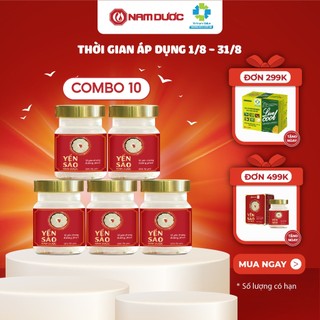 Yến Sào Nam Dược 1 hũ 70ml tổ yến chưng sẵn đường phèn bồi bổ sức khỏe, tăng sức đề kháng, giảm mệt mỏi