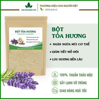 Bột Tỏa Hương 100g (Bột Bạch Chỉ/Bột Huân Thảo/Bột Cảo Bản) - Bột Thơm Miệng,Thơm Cơ Thể