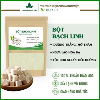 Hộp 350g Bột Bạch Linh Nguyên Chất (Khô, Thơm, Sạch)