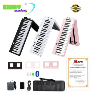 Đàn piano điện gấp gọn - 88 phím nặng cảm lực - kết nối bluetooth + chân đàn 2x + tai phone + túi + micro