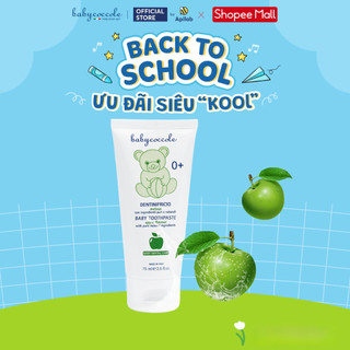 Kem đánh răng cho bé Babycoccole nuốt được hương táo 75ml