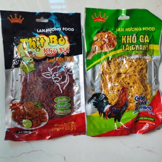 Thịt bò khô/gà khô khay80g/100g