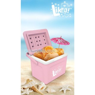 Thùng đá vuông mini 1.5 nhựa Tý Liên (được chọn màu), thùng đá giữ nhiệt Bibi 1lít