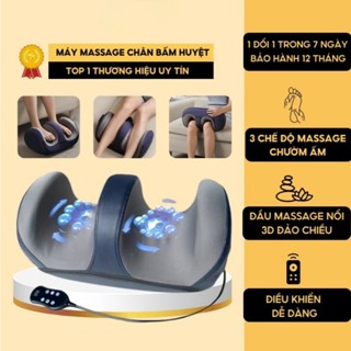 Máy massage Chân Bấm Huyệt Làm Nóng Chườm Ấm Hiệu Quả Cho Bố Mẹ, Người Cao Tuổi Phục Hồi Sau Chấn Thương