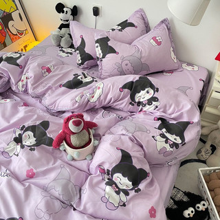 Bộ ga gối 4 món poly cotton drap giường bo chun miễn phí, bộ chăn ga gối 4 món mùa hè cao cấp - SamSambedding