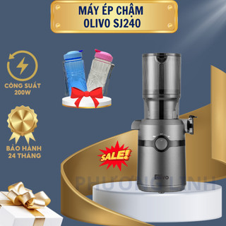 Máy ép chậm creen olivo sj240 - ép kết hợp trái cây, rau củ - công suất 200w - bảo hành 24 tháng