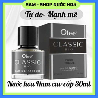 Nước hoa mini nam Olee Mùi Classic 30ml- Mạnh mẽ- Mùi Allure 20ml- Nam tính- Dạng xịt- Lưu hương 8h- Sam Shop Nước hoa