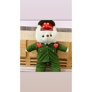 Gấu bông theo yêu cầu có in tên